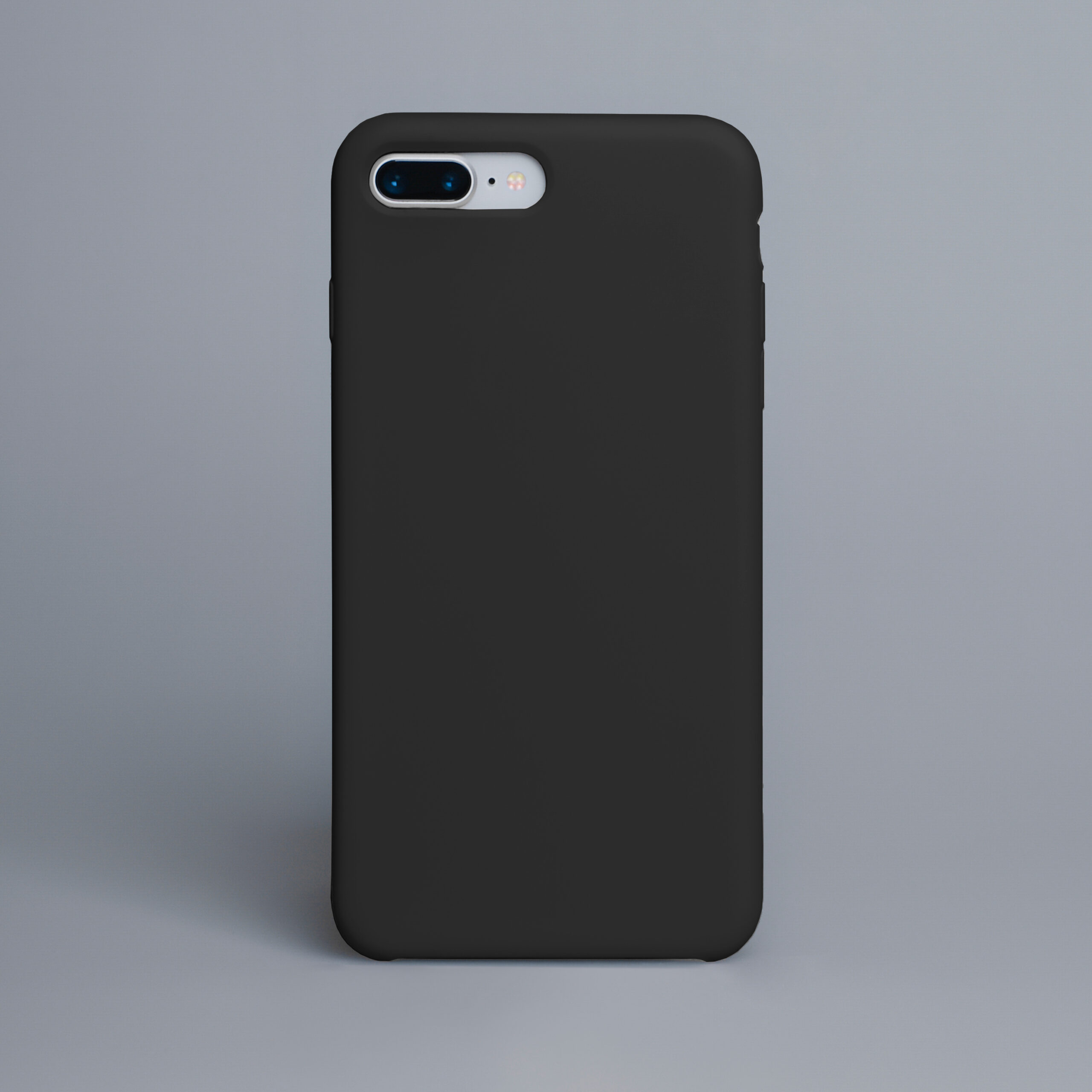 Minimalist black phone case for modern smartphones